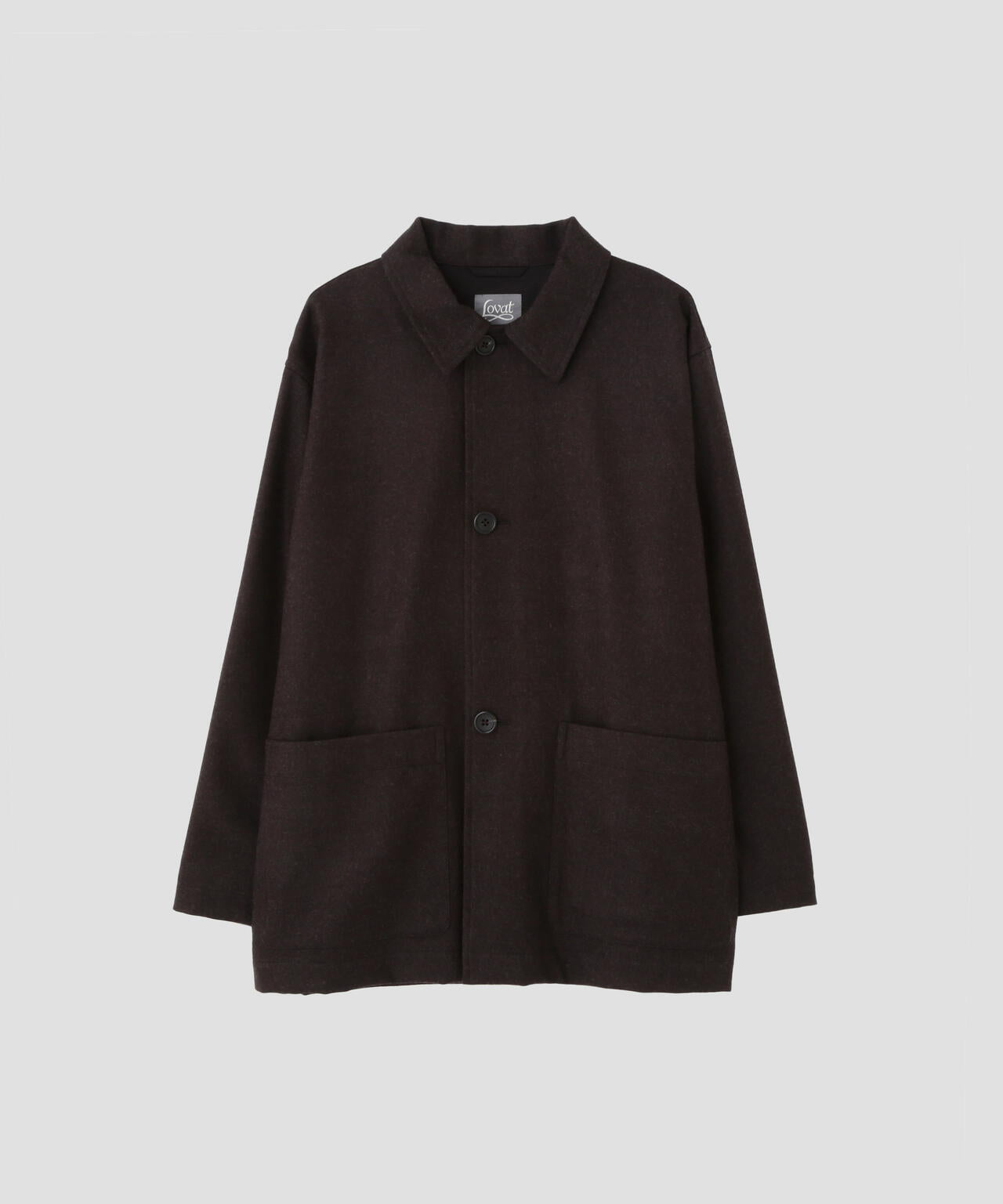 COMPACT YARN DYED WOOL BLOUSON