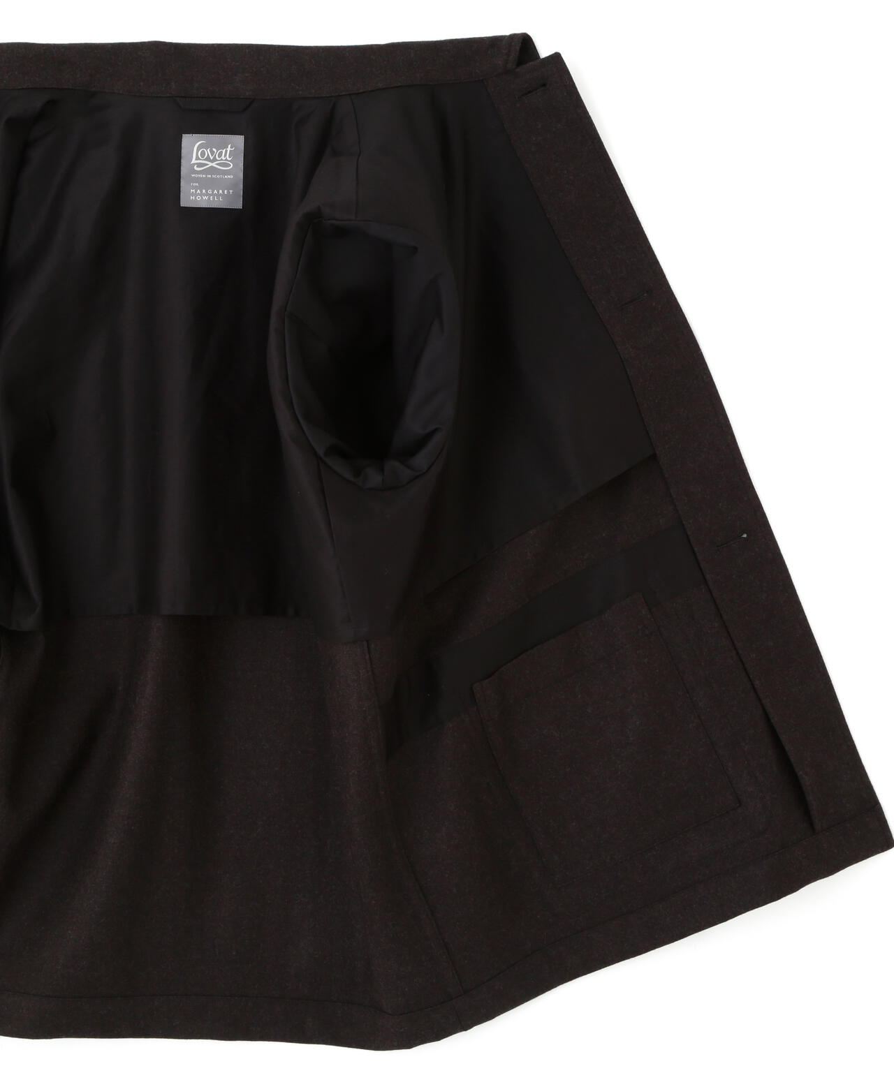 COMPACT YARN DYED WOOL BLOUSON