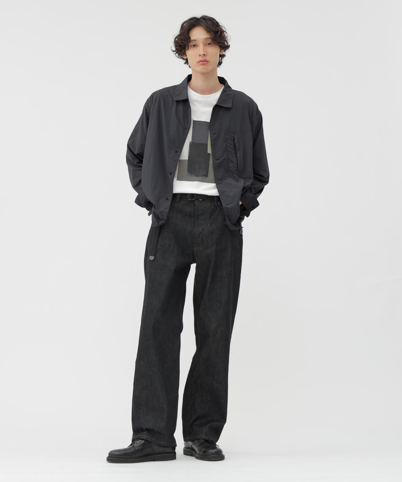 ORGANIC COTTON DENIM TROUSERS
