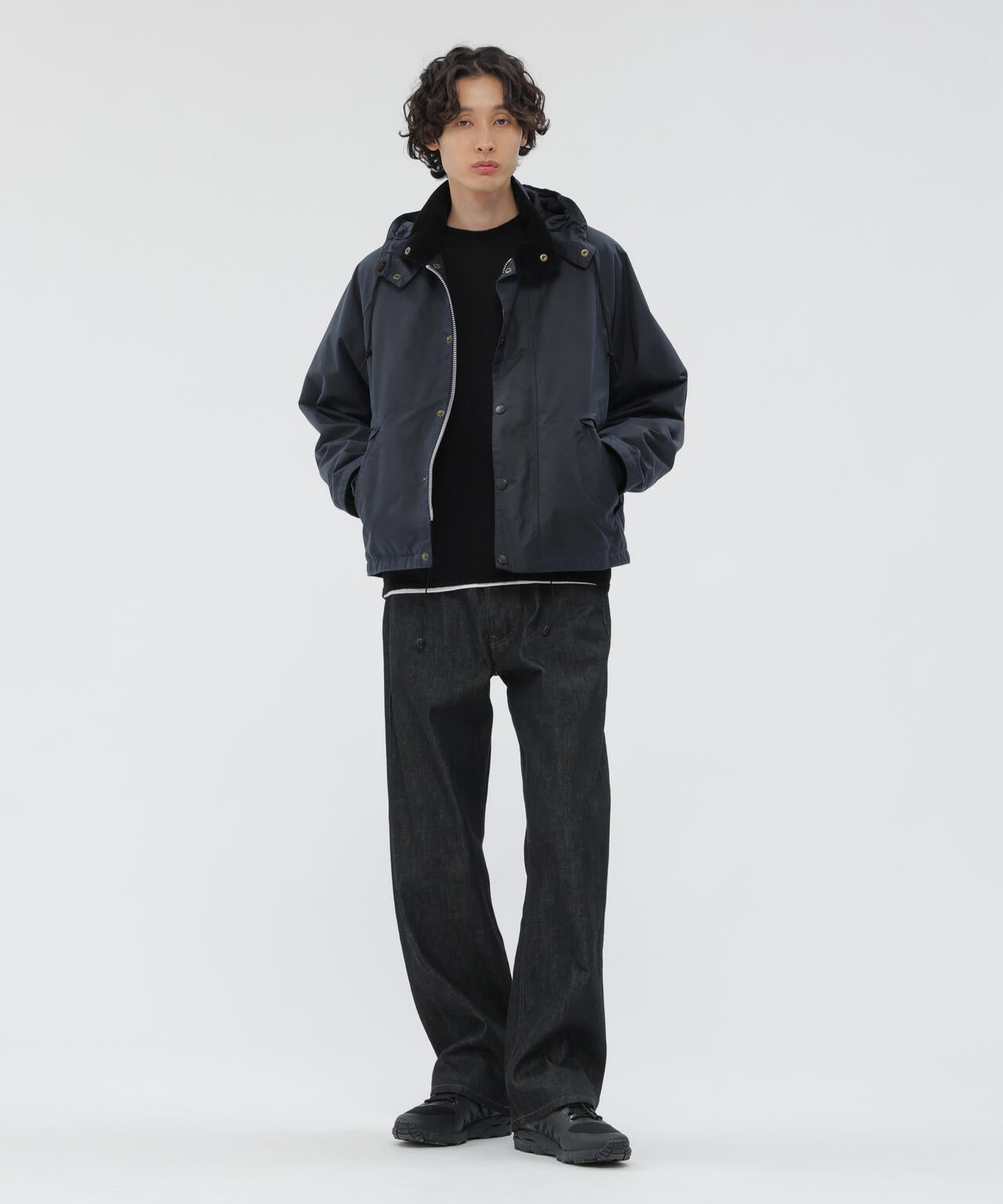 ORGANIC COTTON DENIM TROUSERS