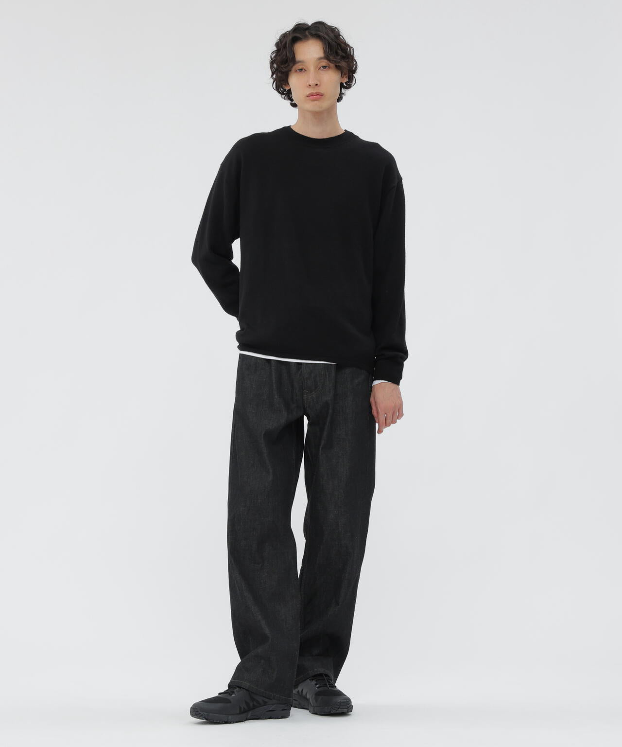 ORGANIC COTTON DENIM TROUSERS