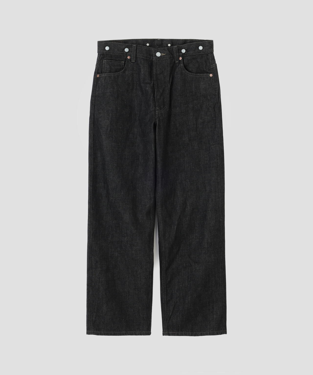 ORGANIC COTTON DENIM TROUSERS