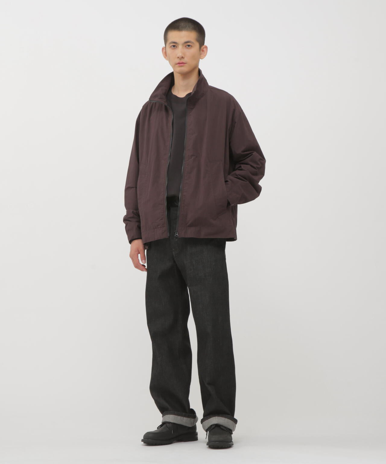 ORGANIC COTTON DENIM TROUSERS