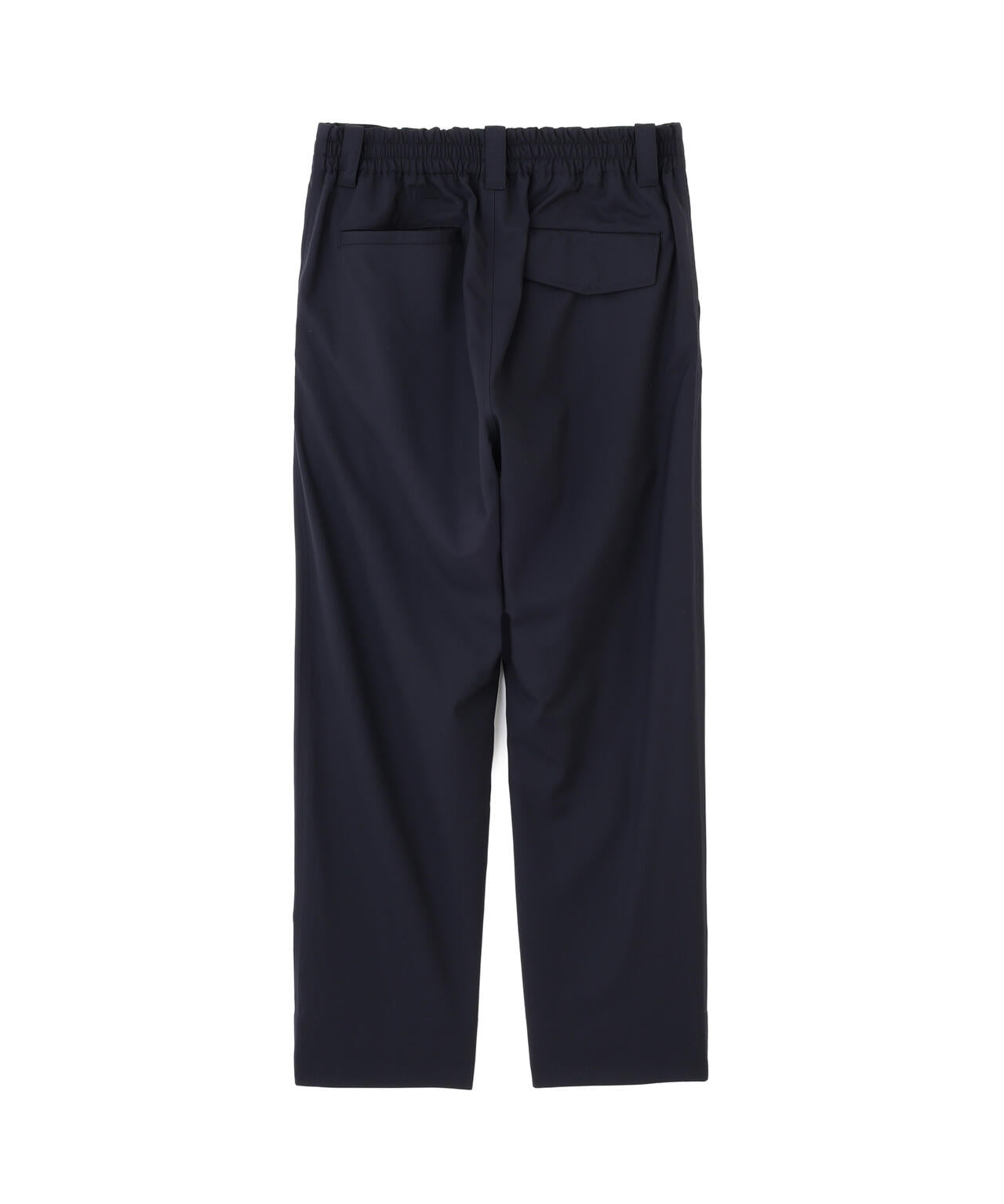 FINE WOOL POPLIN TROUSERS