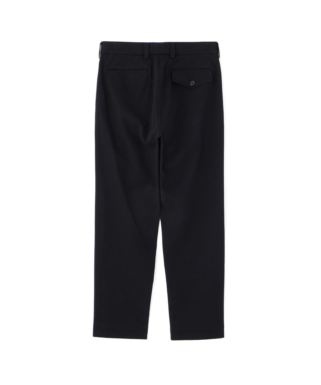 IRREGULAR COTTON TWILL TROUSERS
