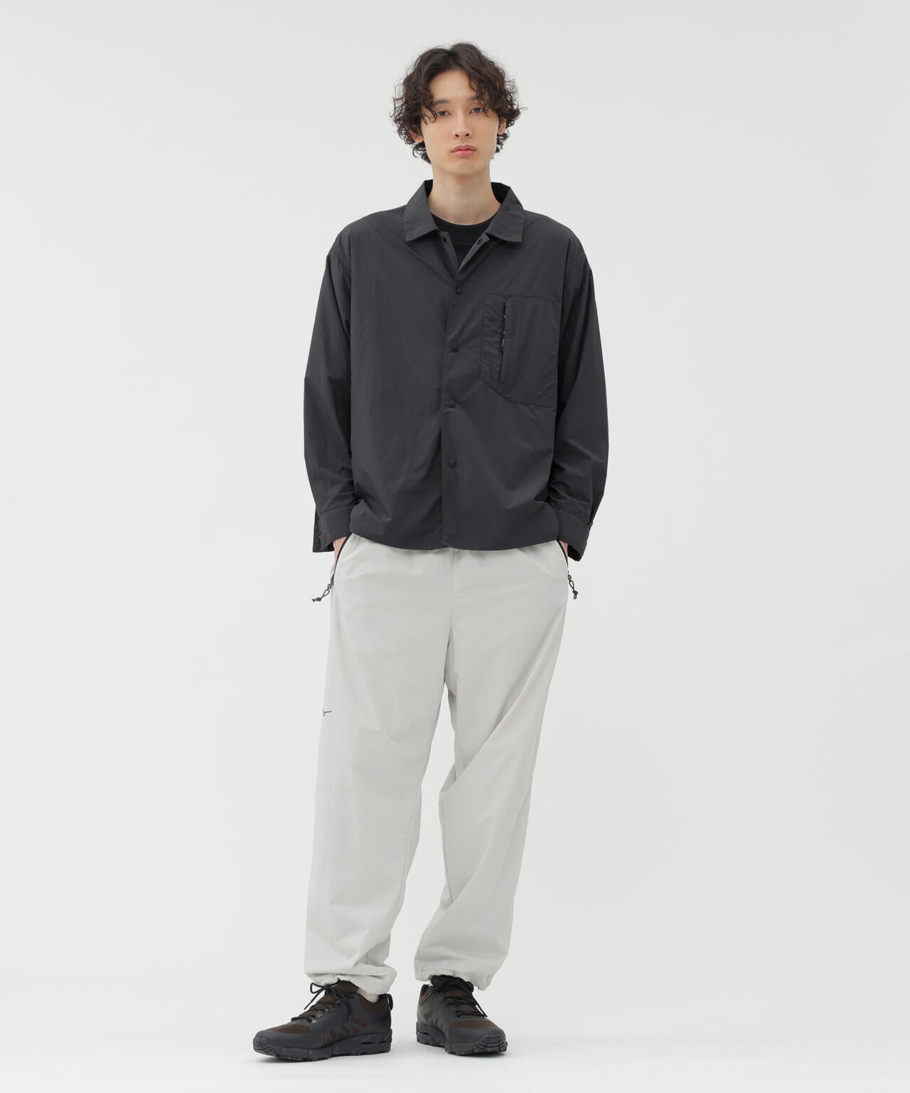 RECYCLE NYLON COMPACT RIPSTOP TROUSERS