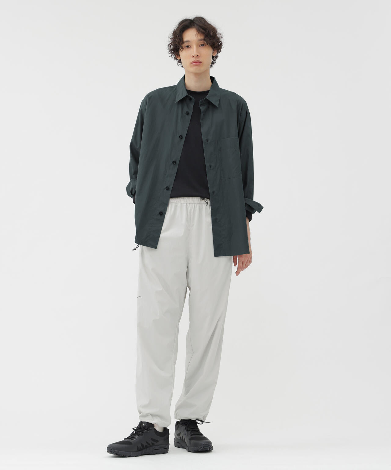 RECYCLE NYLON COMPACT RIPSTOP TROUSERS