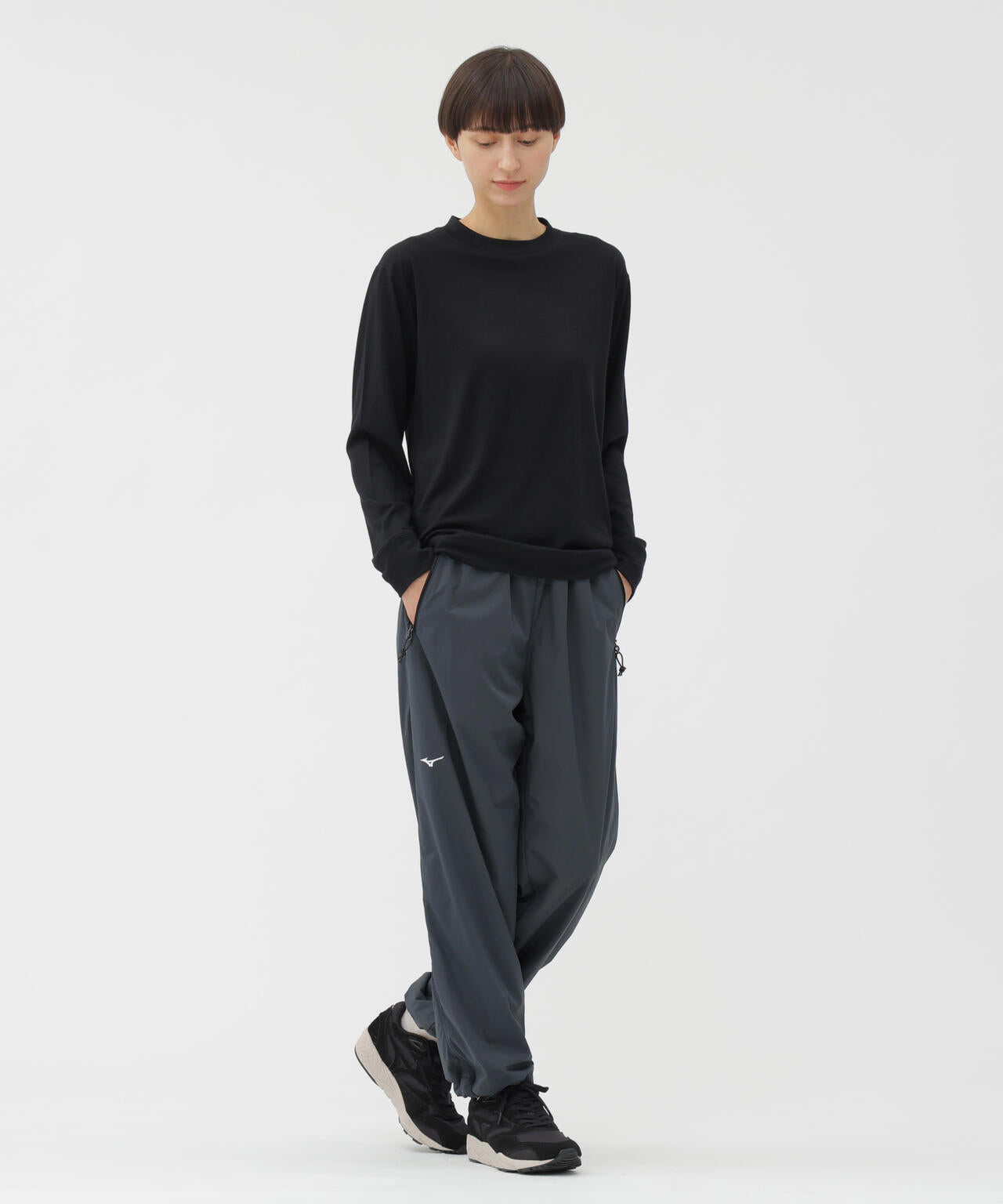 RECYCLE NYLON COMPACT RIPSTOP TROUSERS