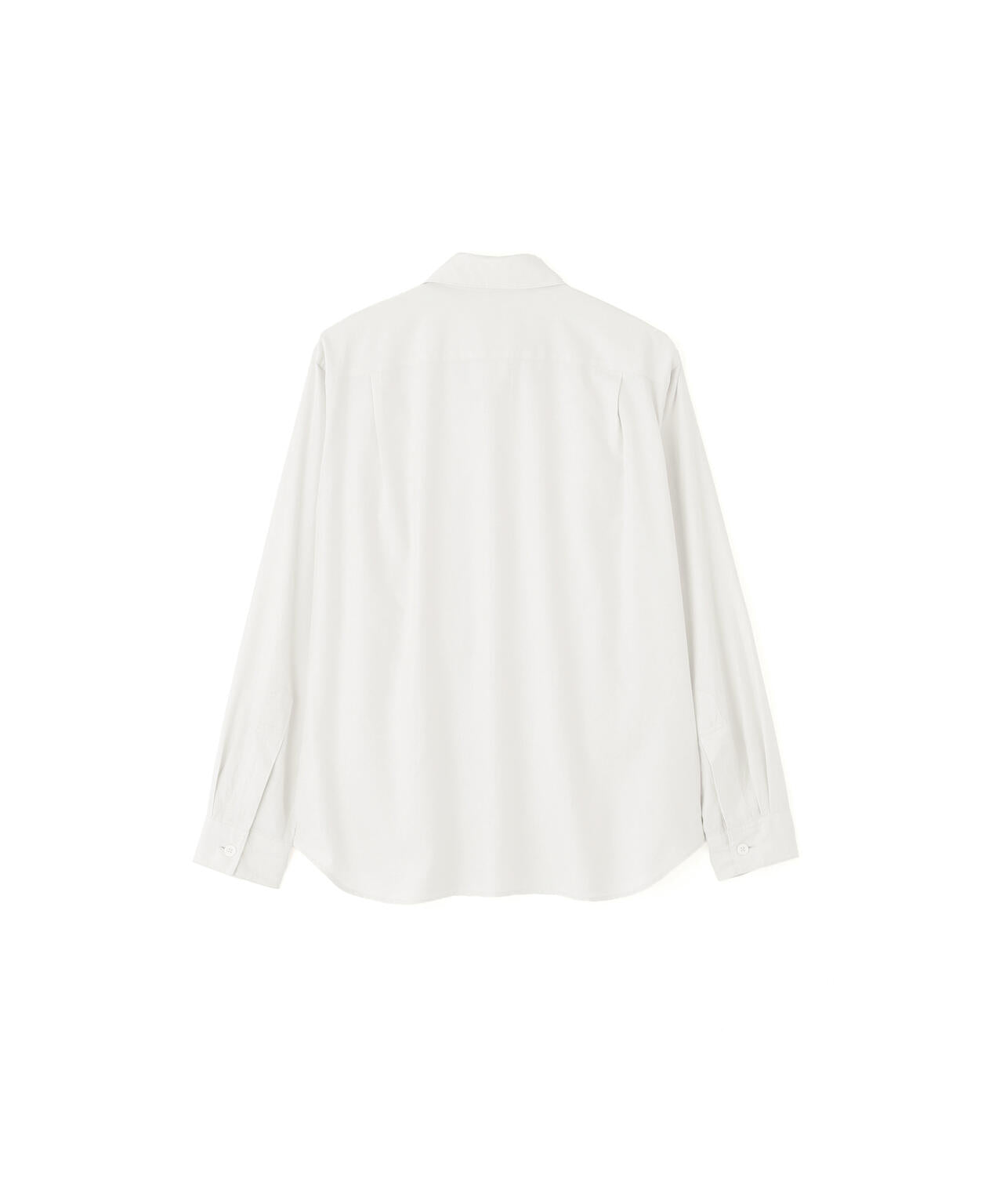 BRUSHED COTTON SILK TWILL SHIRT