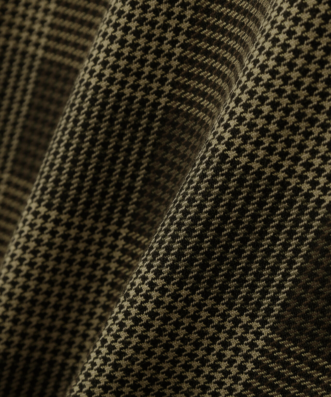 GRAPHIC YARN DYED WOOL COTTON SHIRT