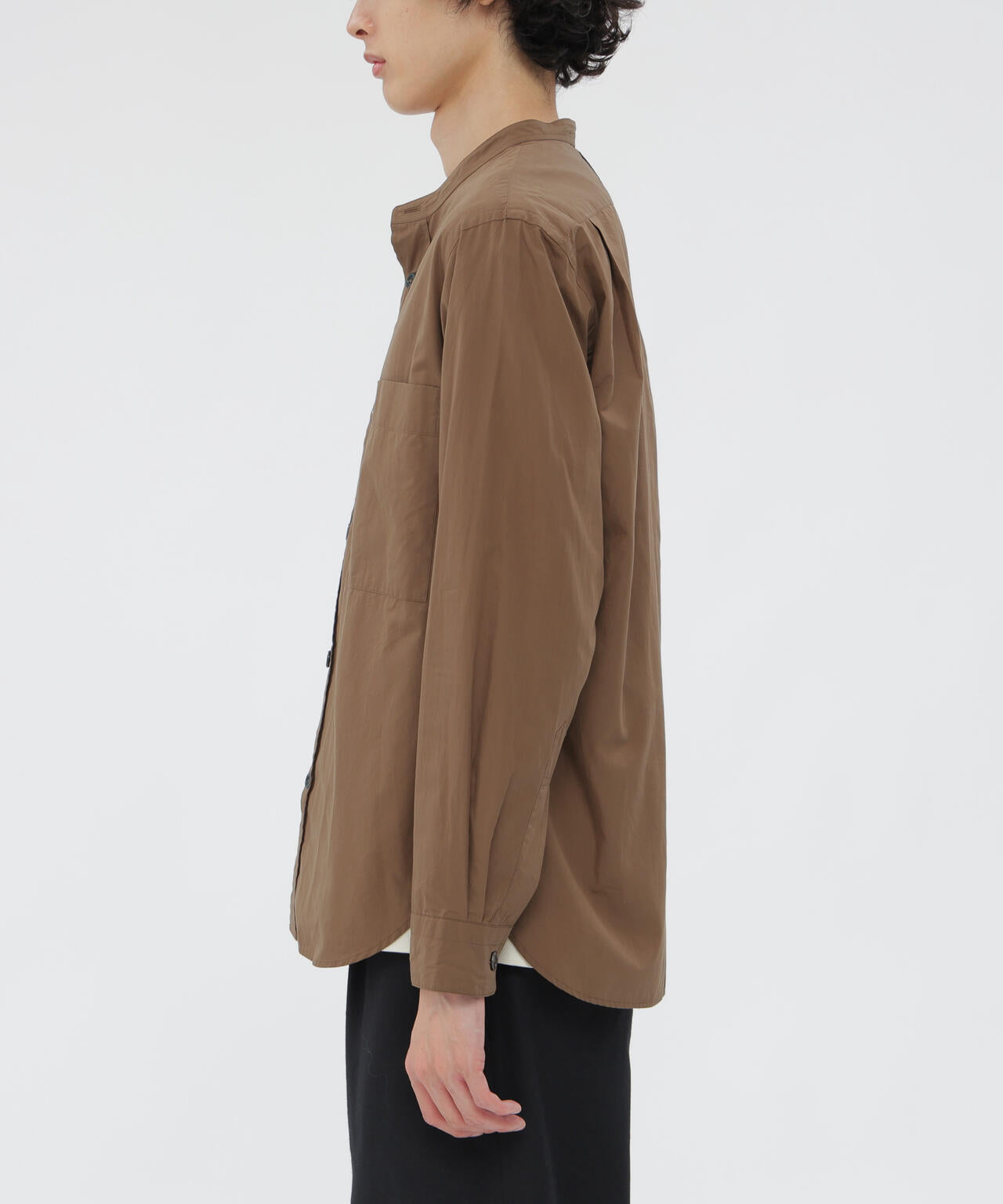 FINE COMPACT COTTON POPLIN SHIRT