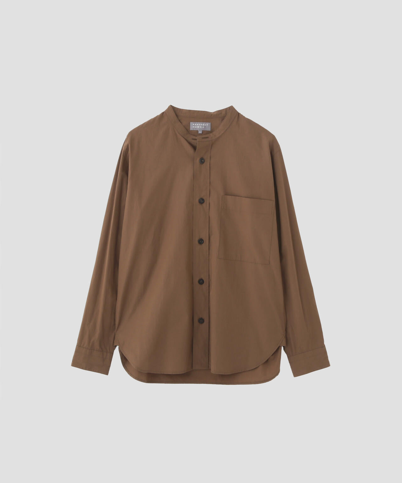 FINE COMPACT COTTON POPLIN SHIRT
