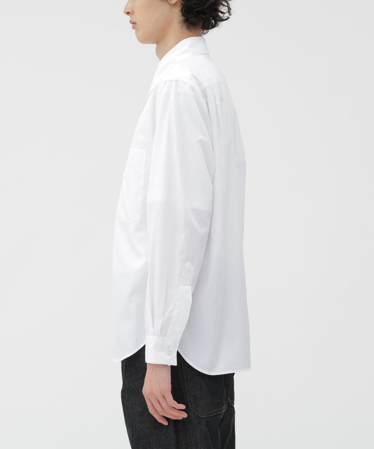 PLAIN COTTON POPLIN SHIRT