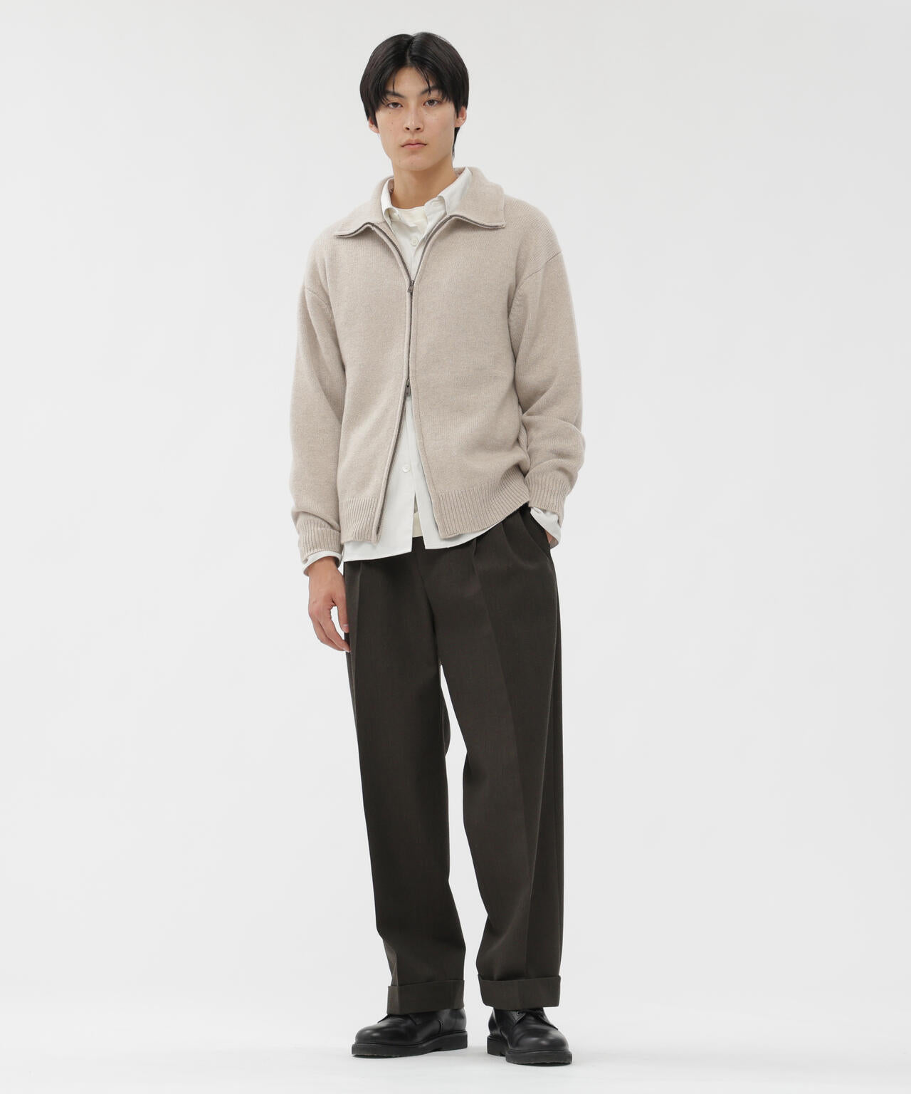WOOL CASHMERE SILK KNITWEAR