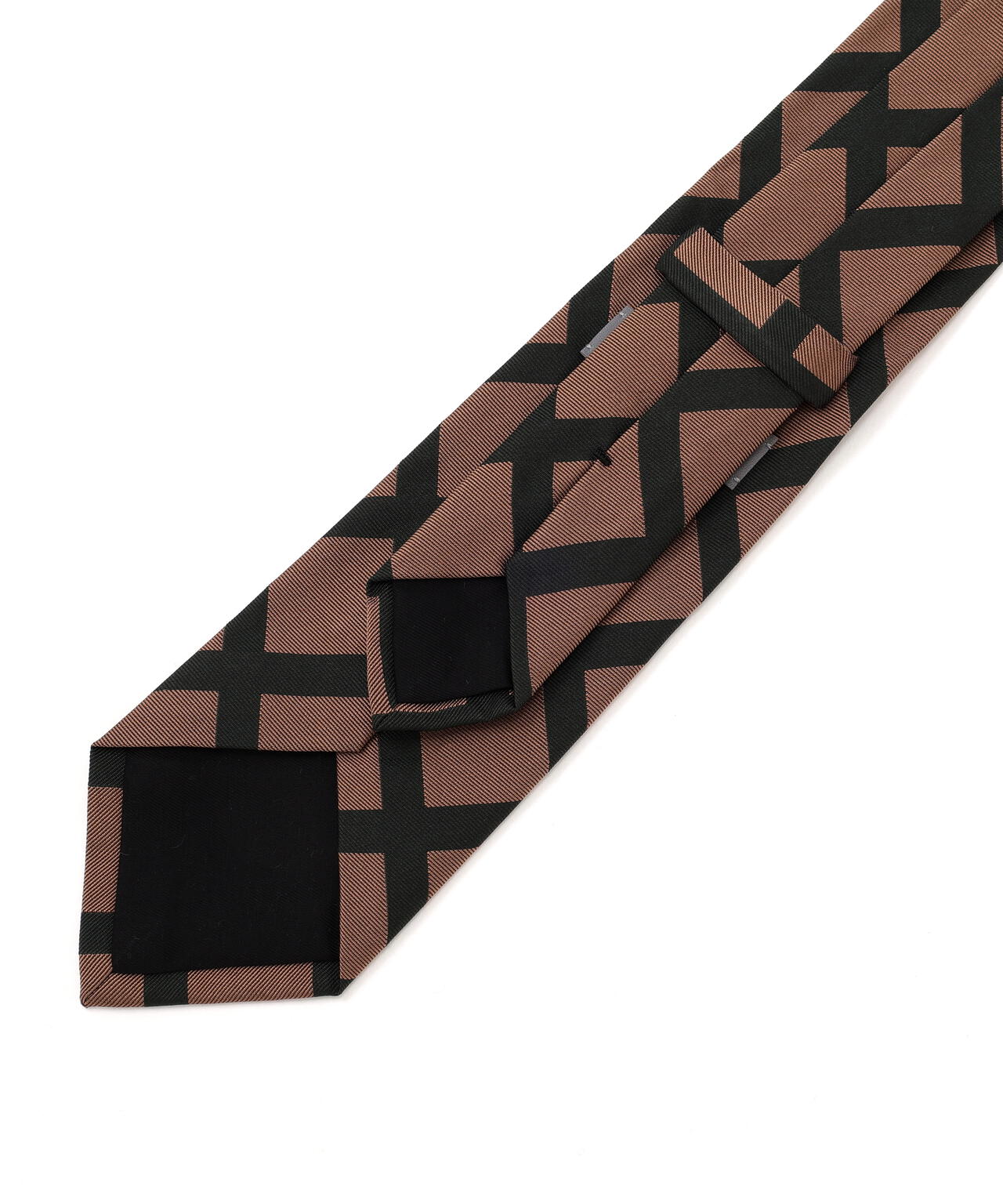 BOLD CHECK SILK TIE