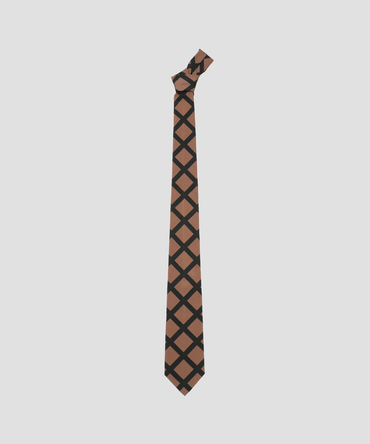 BOLD CHECK SILK TIE