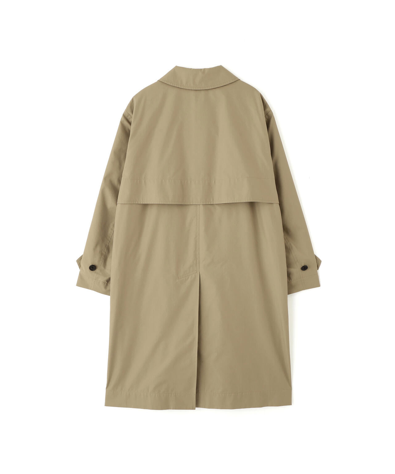 COTTON NYLON GABARDINE COAT
