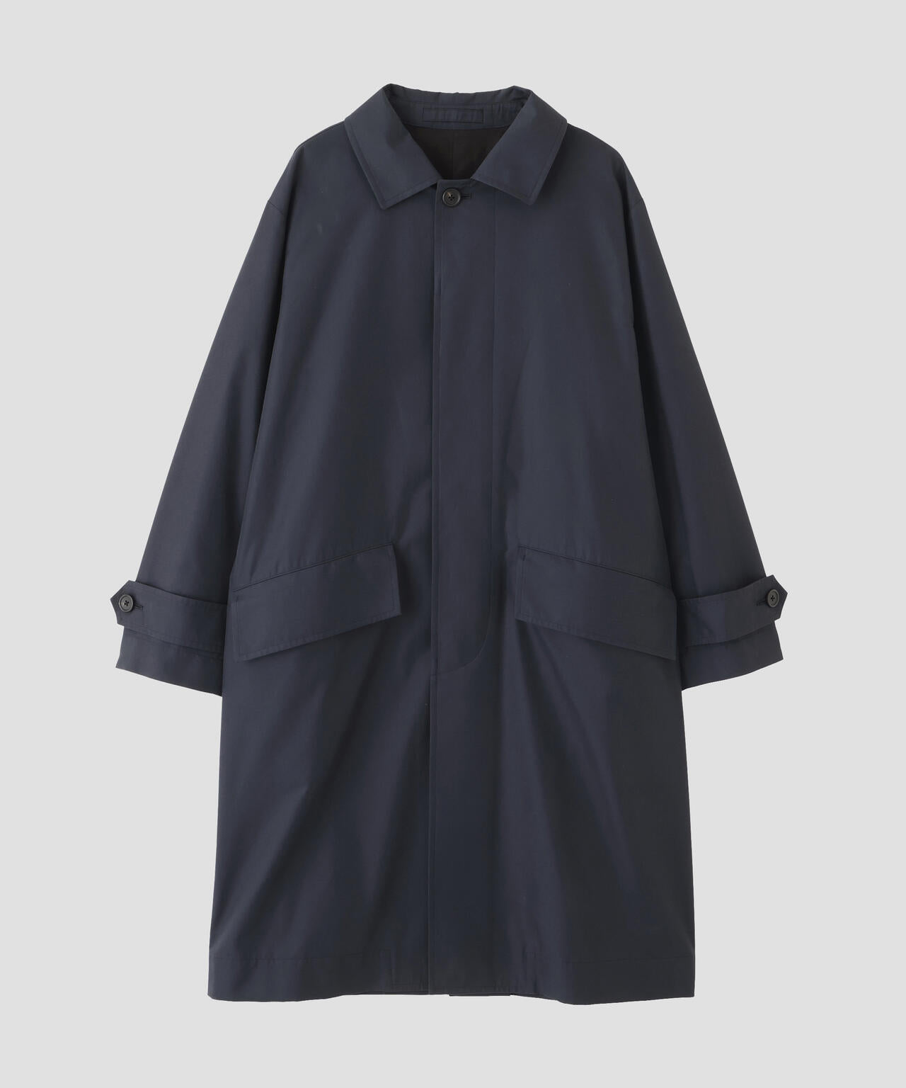 COTTON NYLON GABARDINE COAT