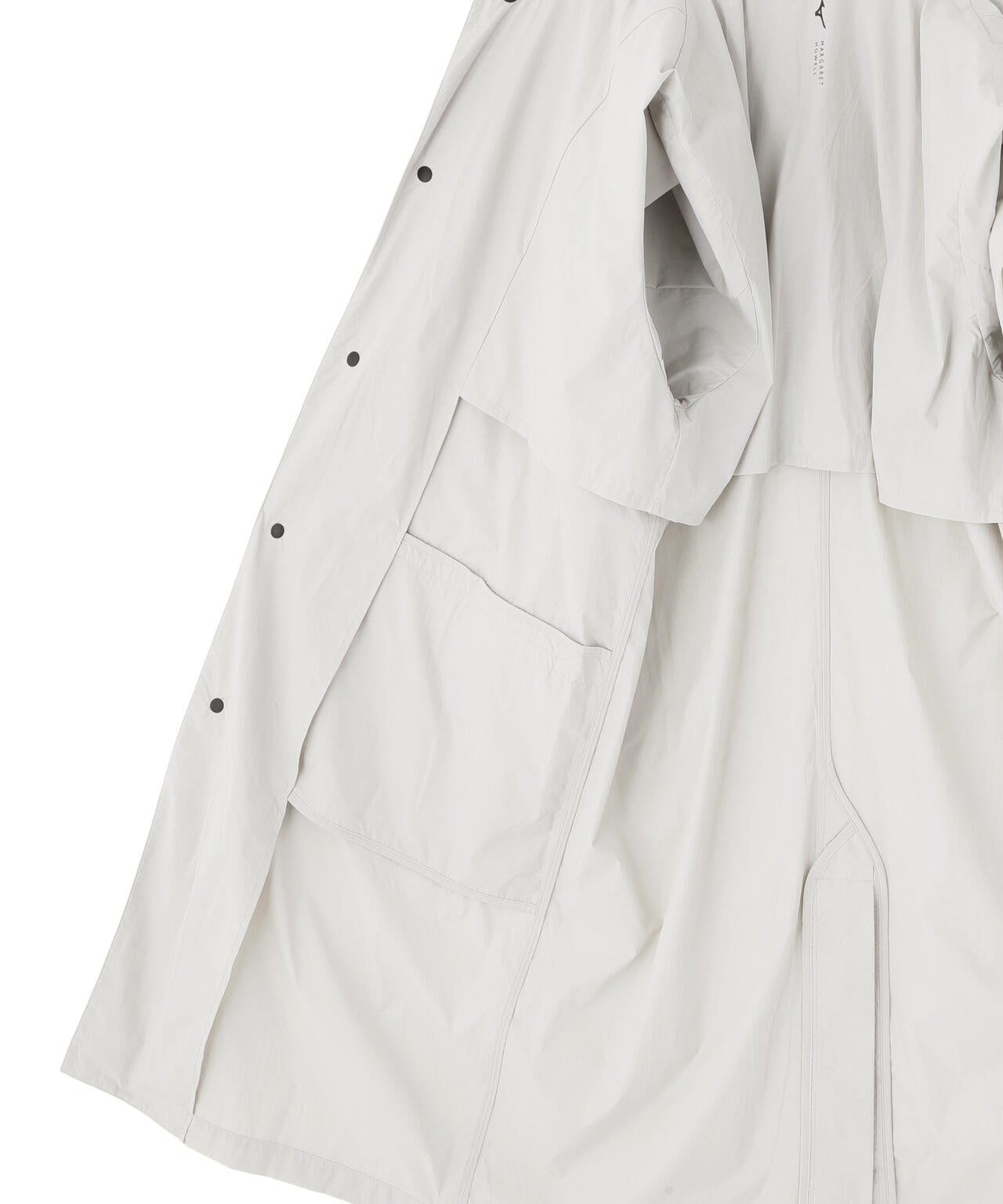 RECYCLED NYLON COMPACT RIPSTOP COAT