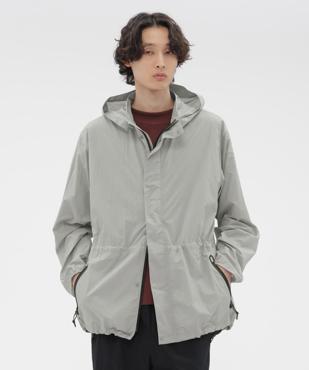 RECYCLED LIGHTWEIGHT NYLON POPLIN BLOUSON