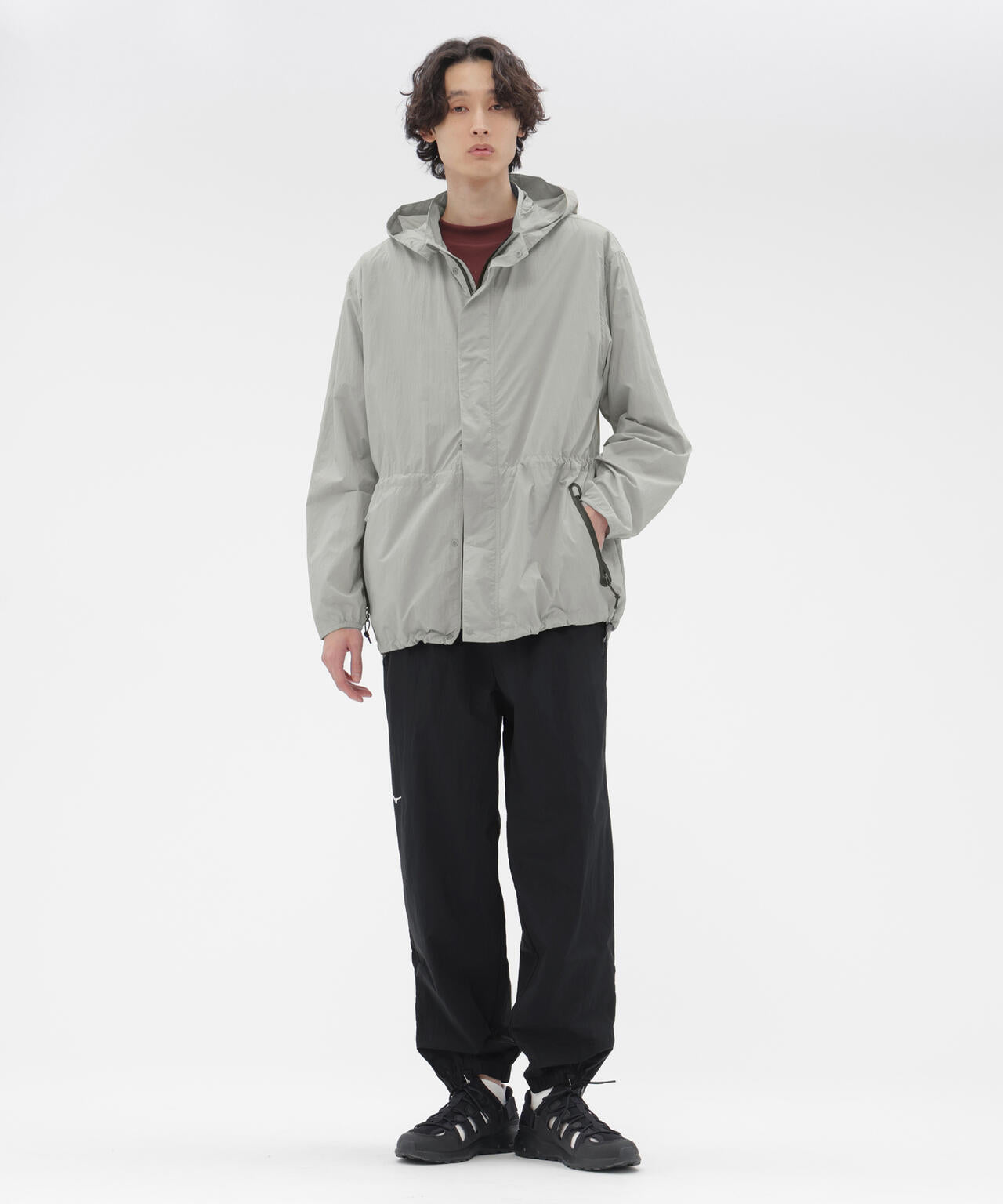 RECYCLED LIGHTWEIGHT NYLON POPLIN BLOUSON