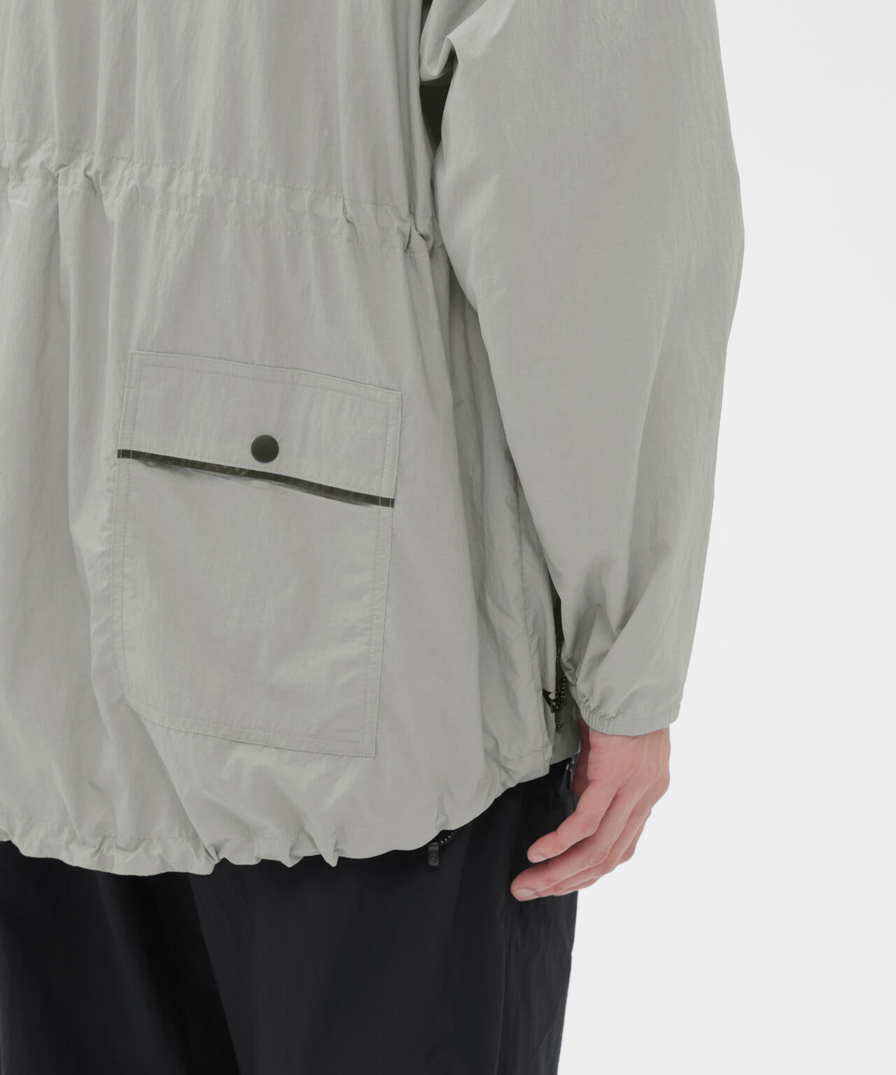 RECYCLED LIGHTWEIGHT NYLON POPLIN BLOUSON