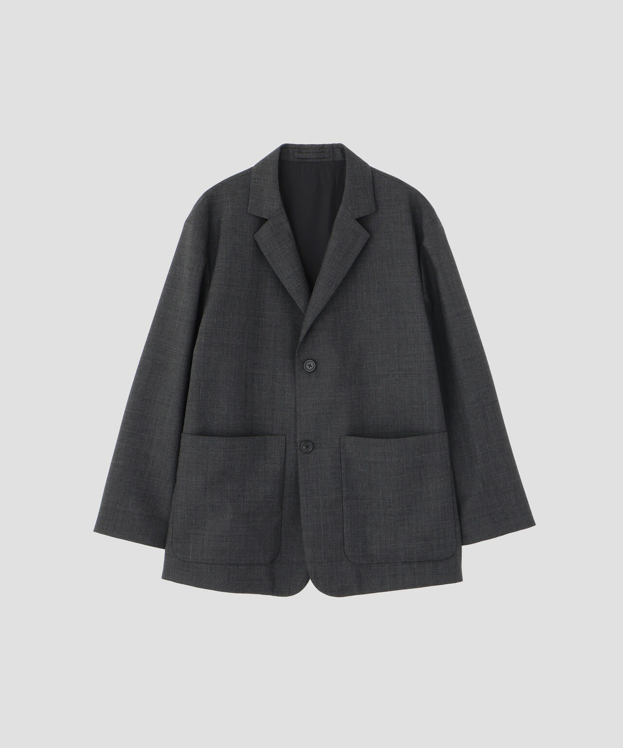 CRISP WOOL PLAINWEAVE JACKET