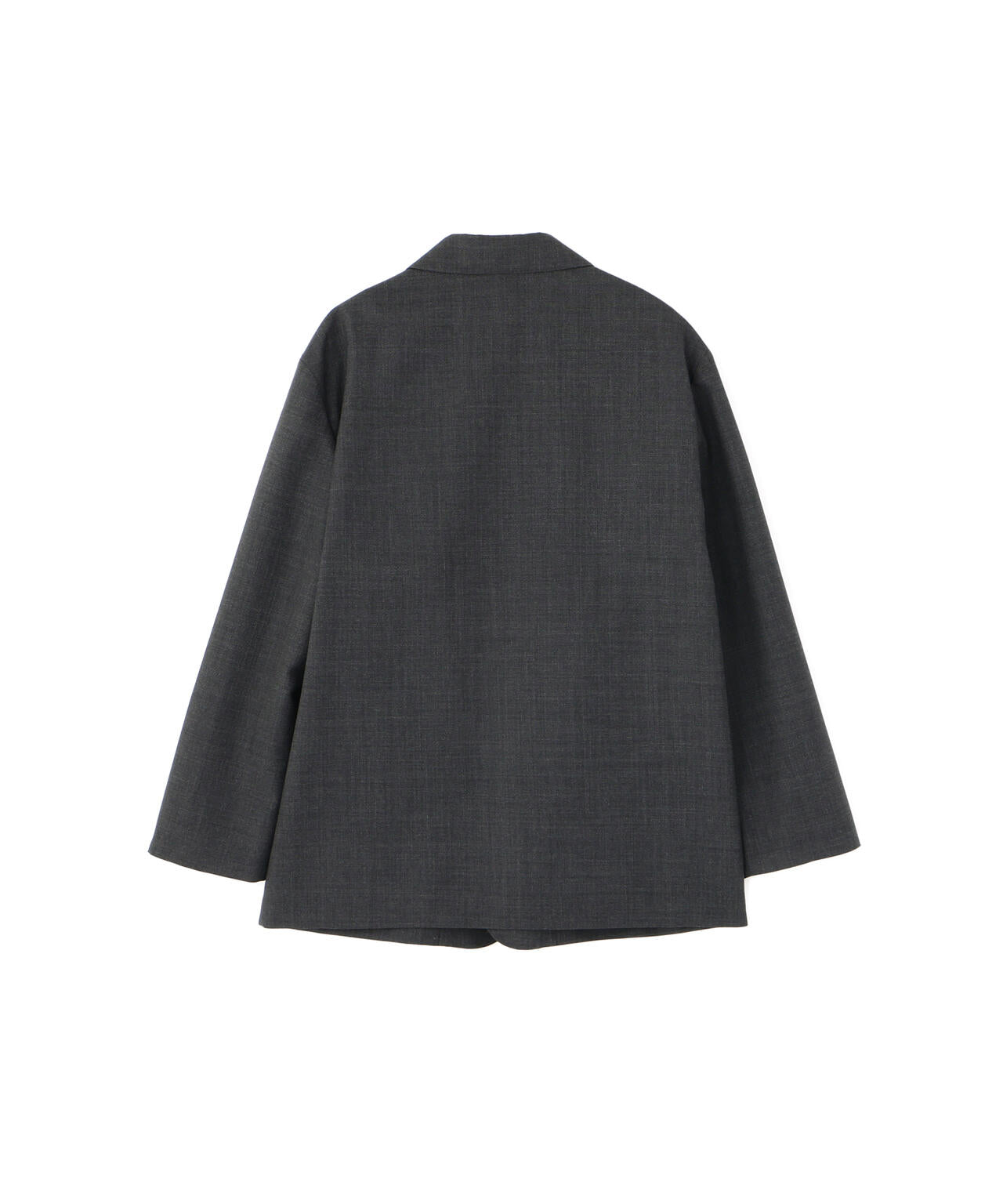 CRISP WOOL PLAINWEAVE JACKET