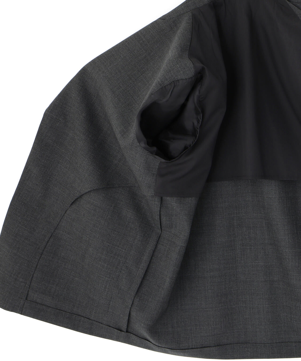 CRISP WOOL PLAINWEAVE JACKET