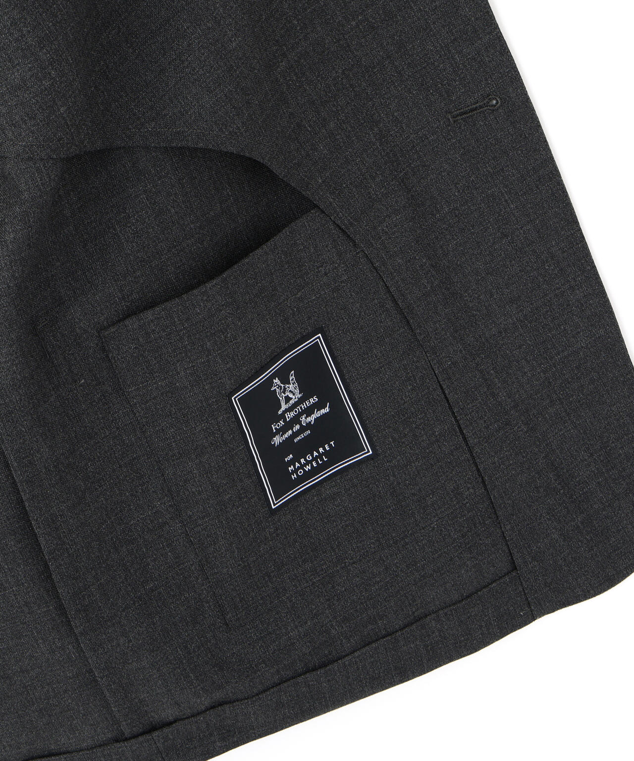 CRISP WOOL PLAINWEAVE JACKET