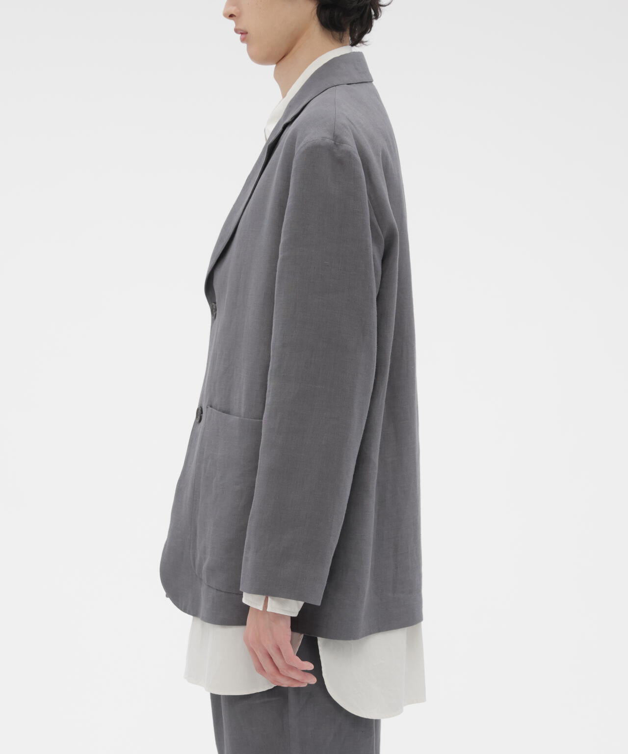 COMPACT LINEN TWILL JACKET