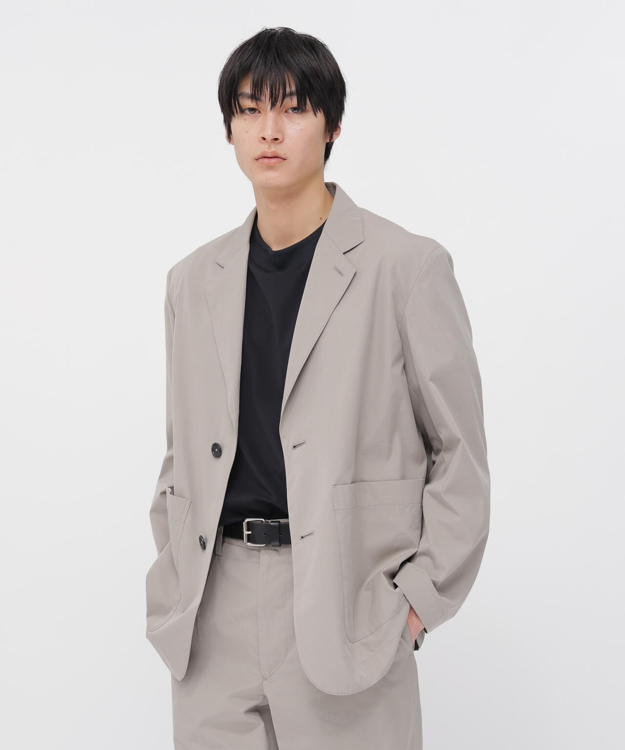 COTTON SILK PLAINWEAVE JACKET