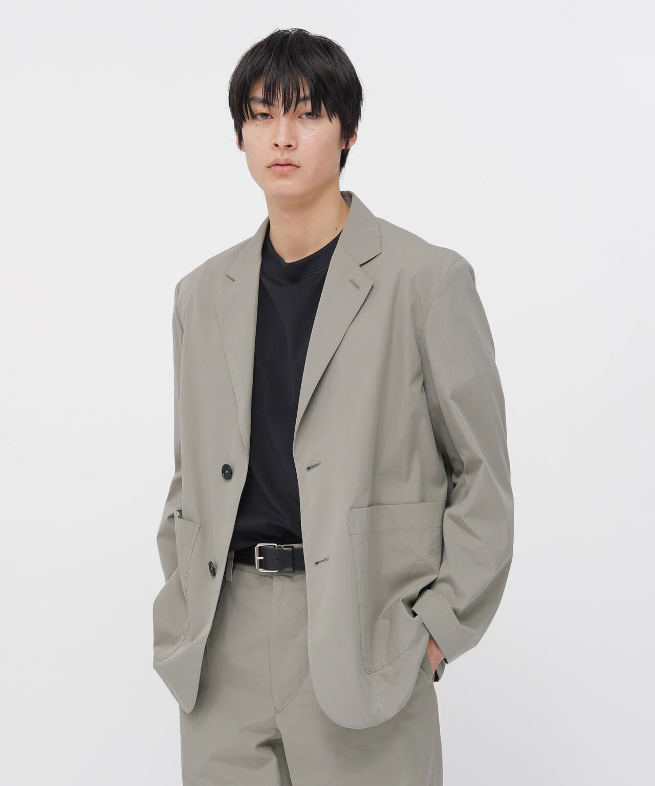 COTTON SILK PLAINWEAVE JACKET