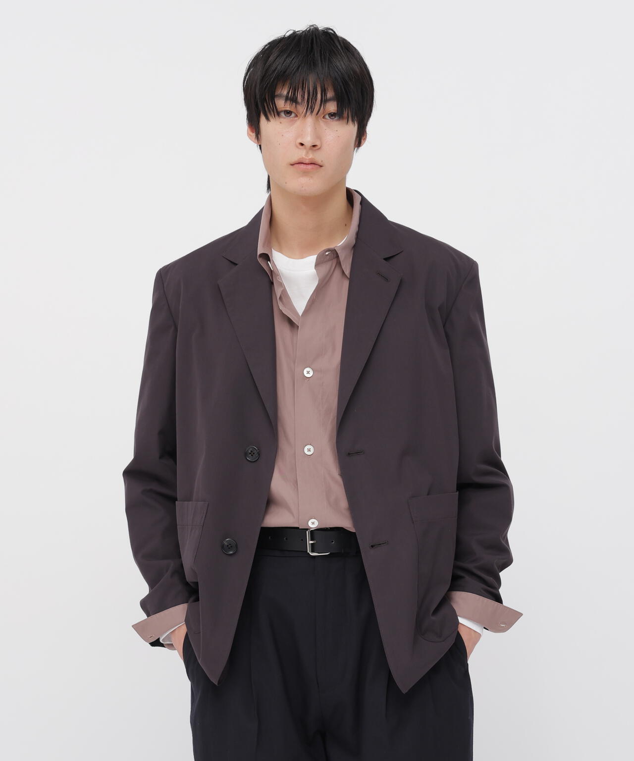 COTTON SILK PLAINWEAVE JACKET