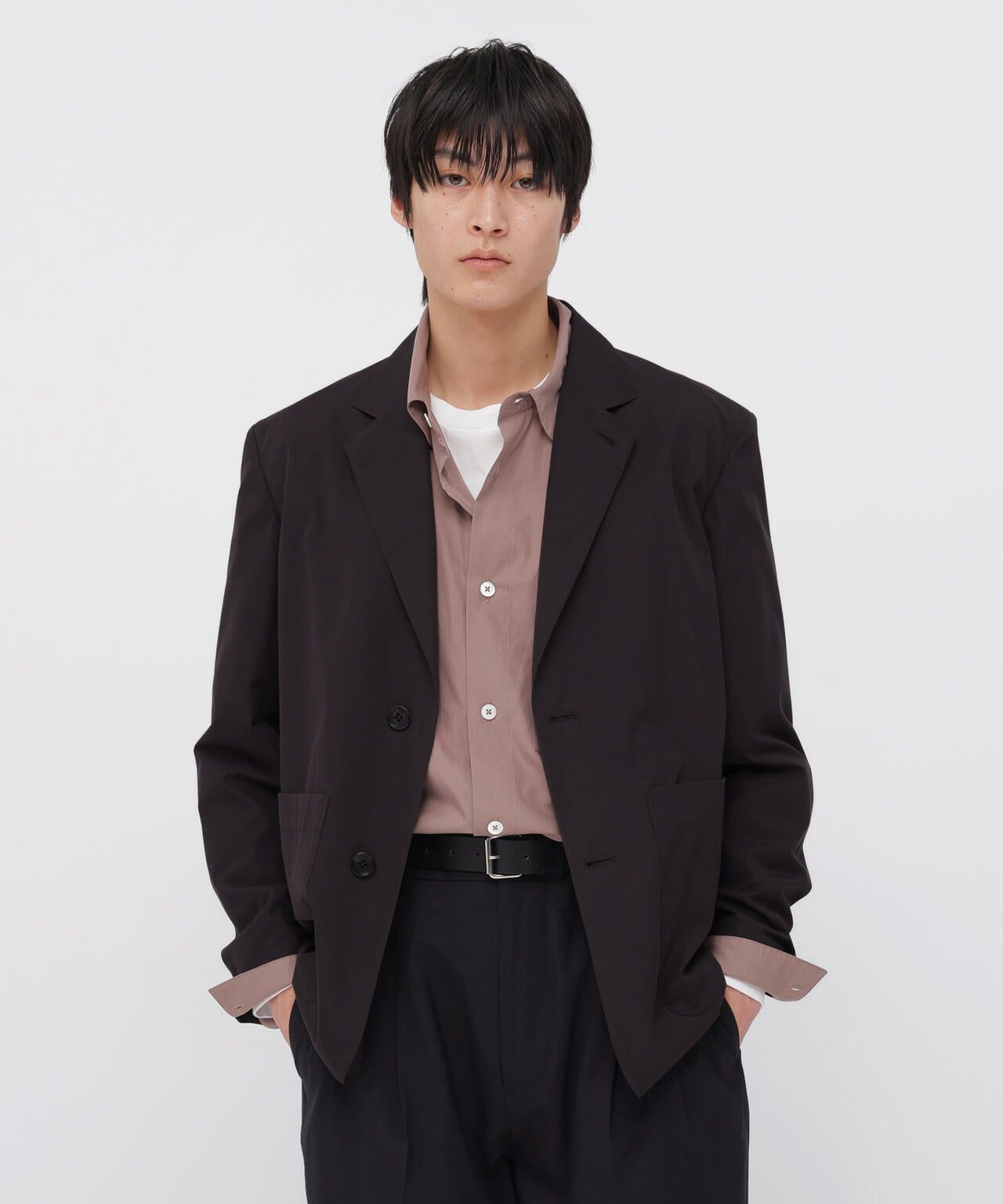 COTTON SILK PLAINWEAVE JACKET