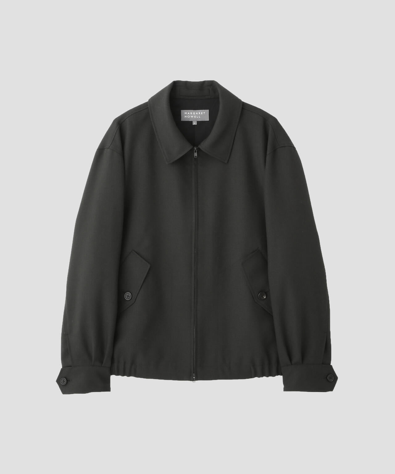 DOUBLE TWISTED WOOL BLOUSON