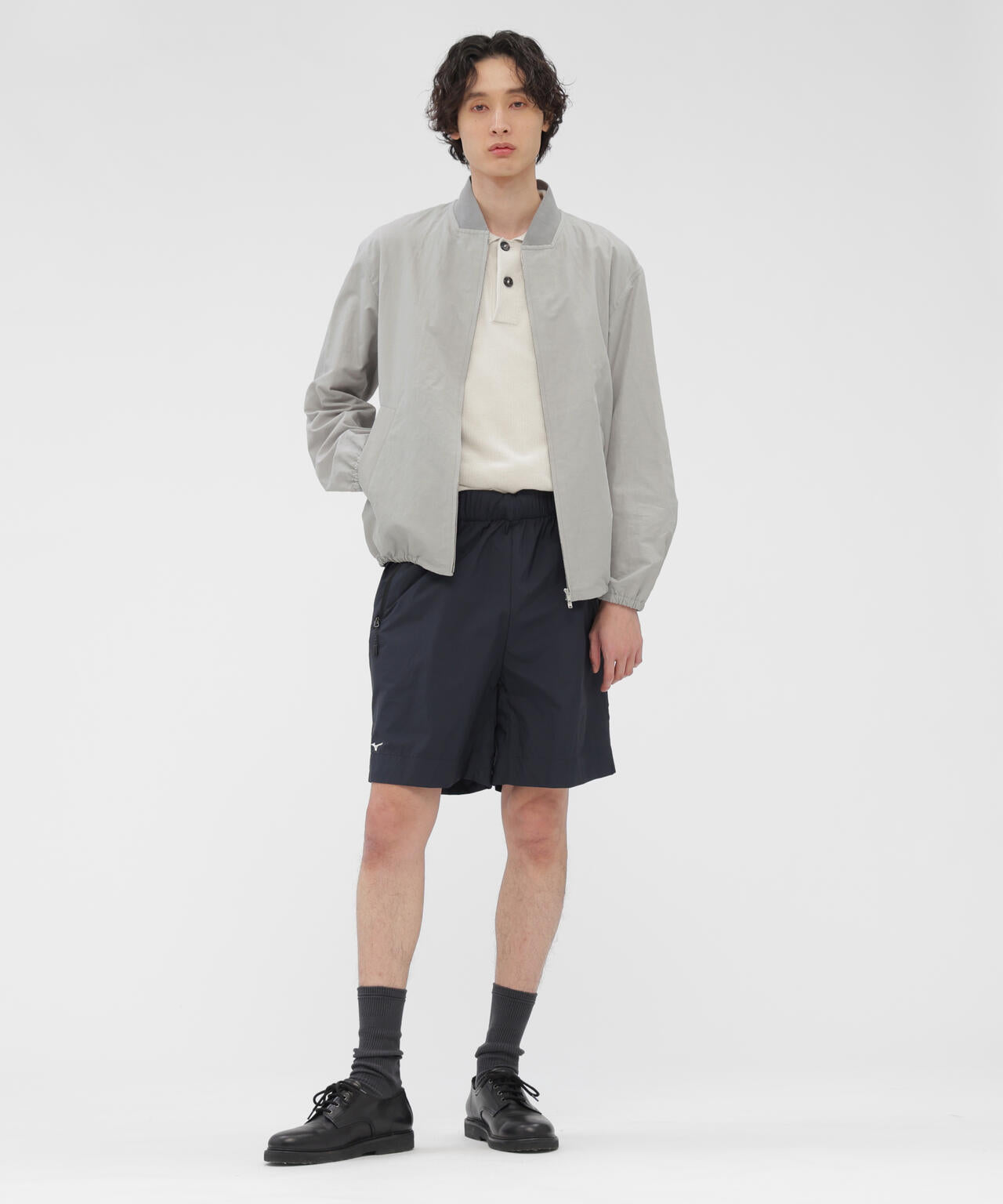 COTTON RAMIE POPLIN BLOUSON