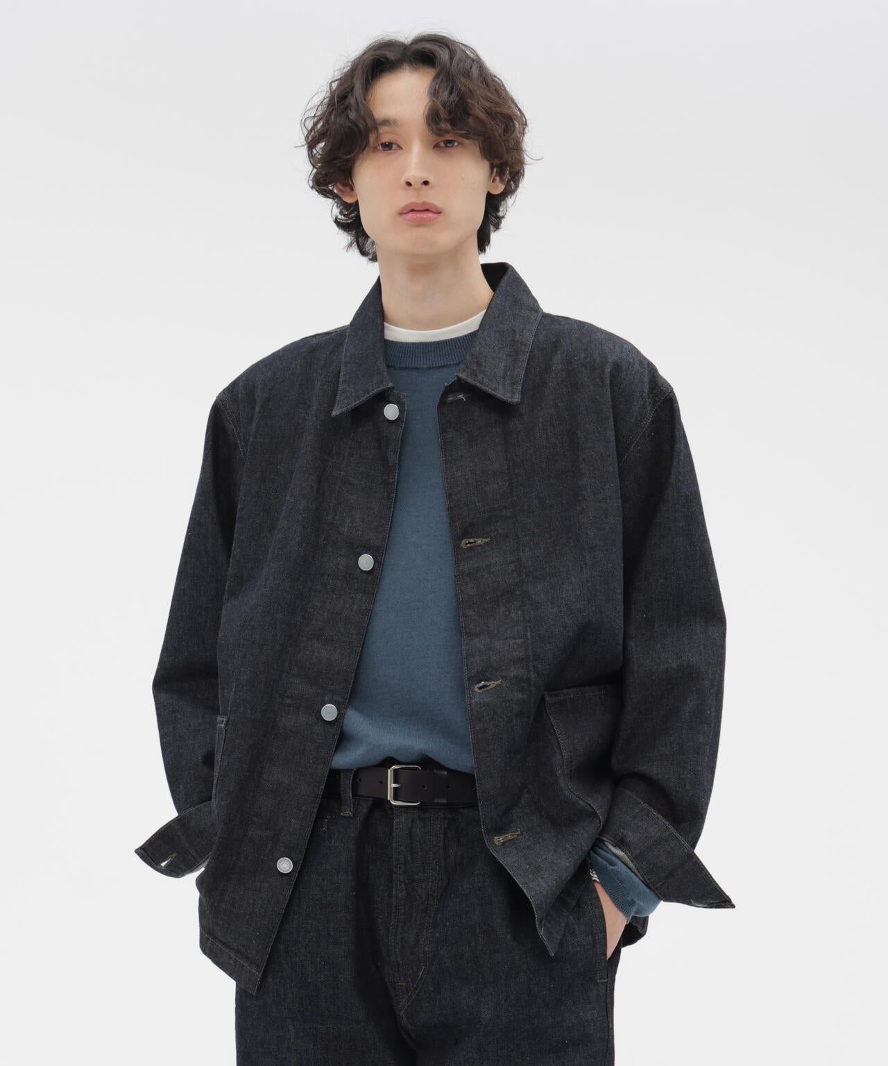LIGHT DENIM BLOUSON