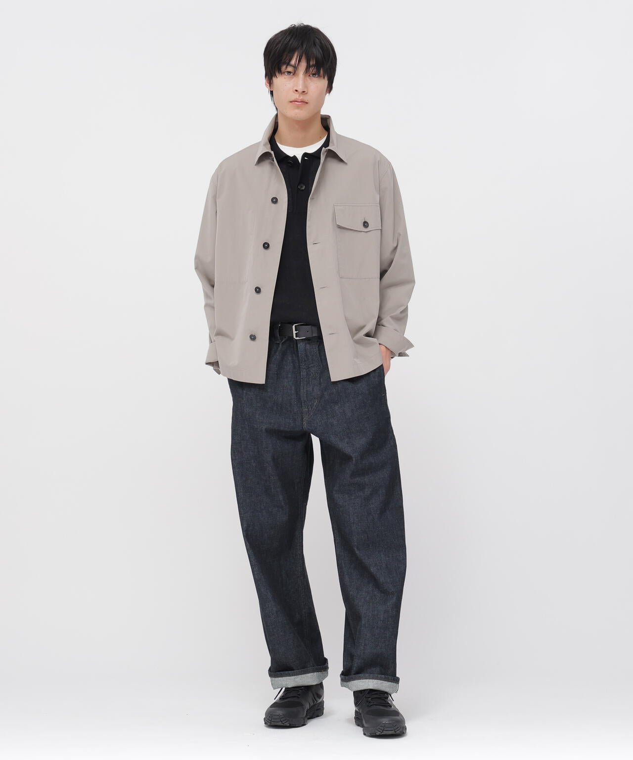 COTTON SILK PLAINWEAVE BLOUSON
