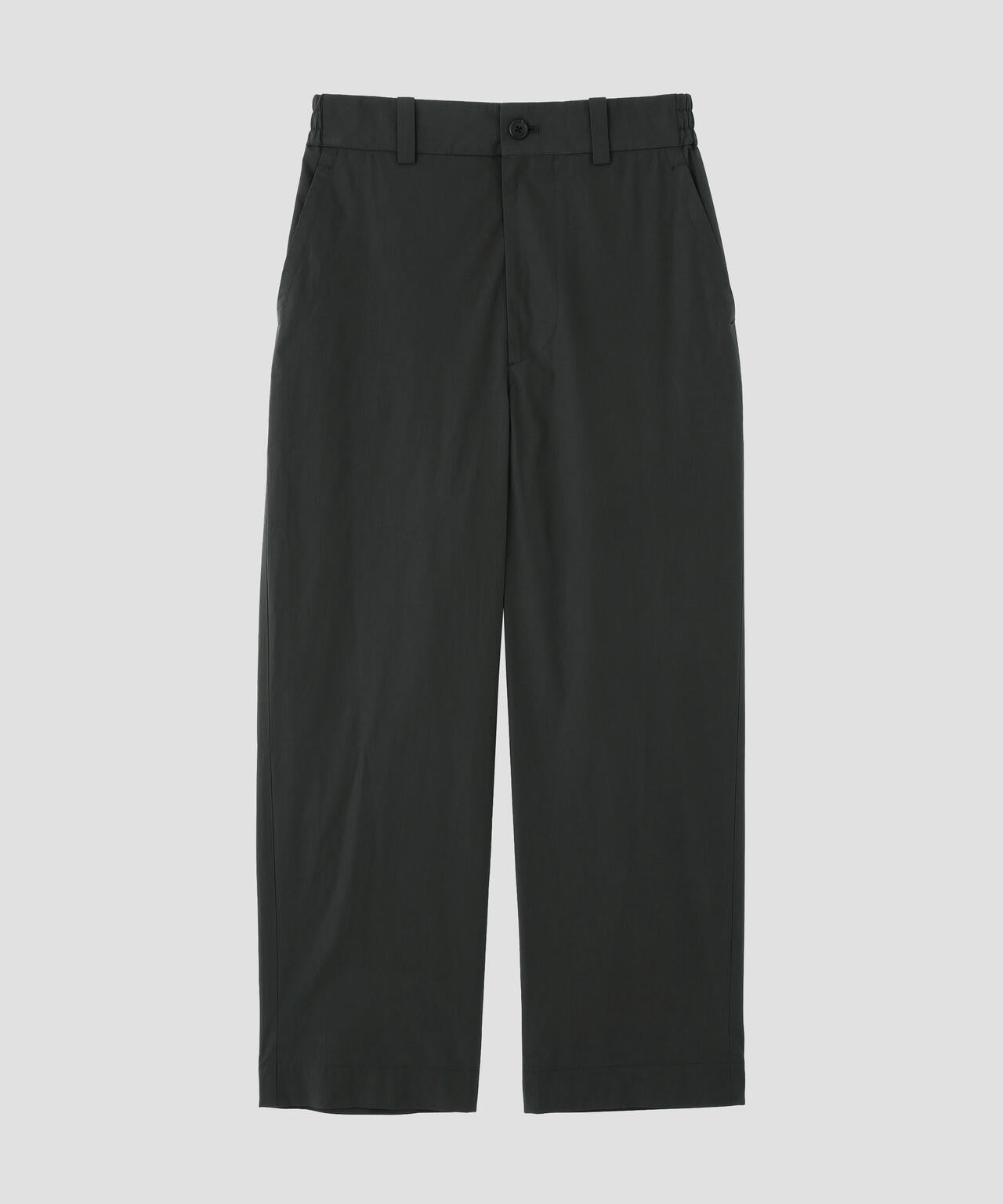 HIGHDENSE COTTON PLAINWEAVE TROUSERS