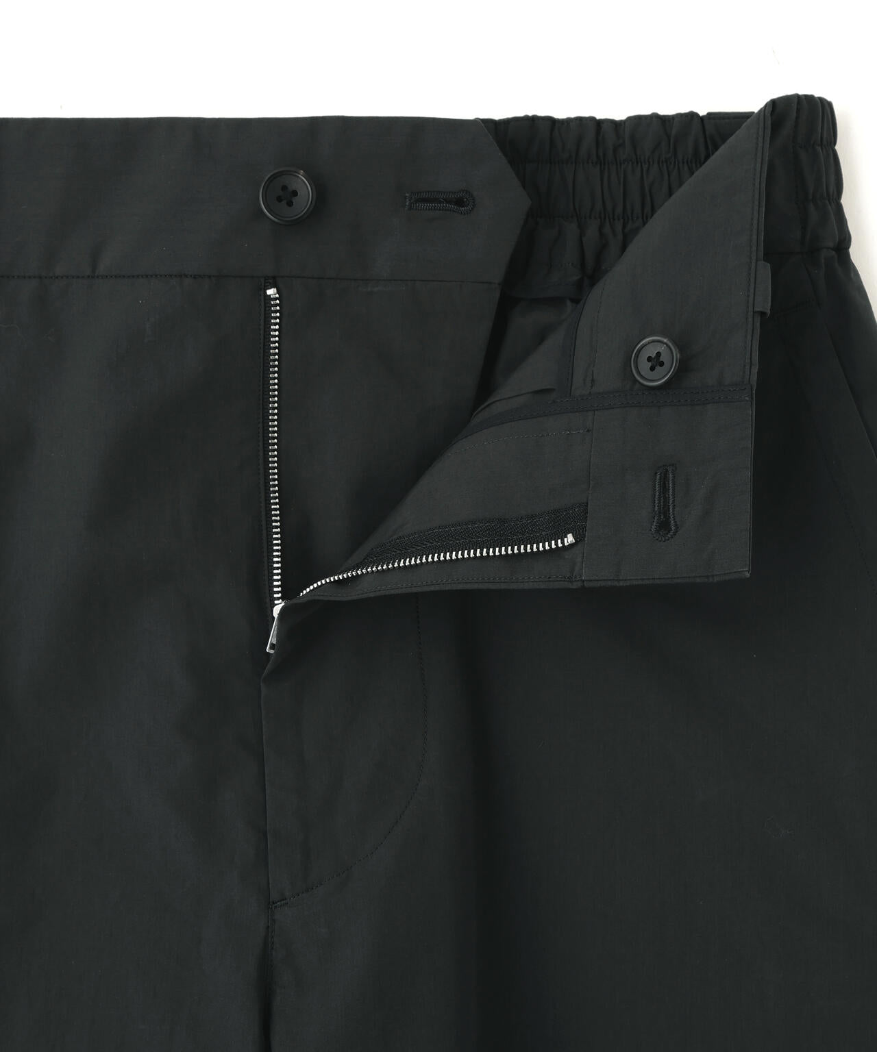 HIGHDENSE COTTON PLAINWEAVE TROUSERS
