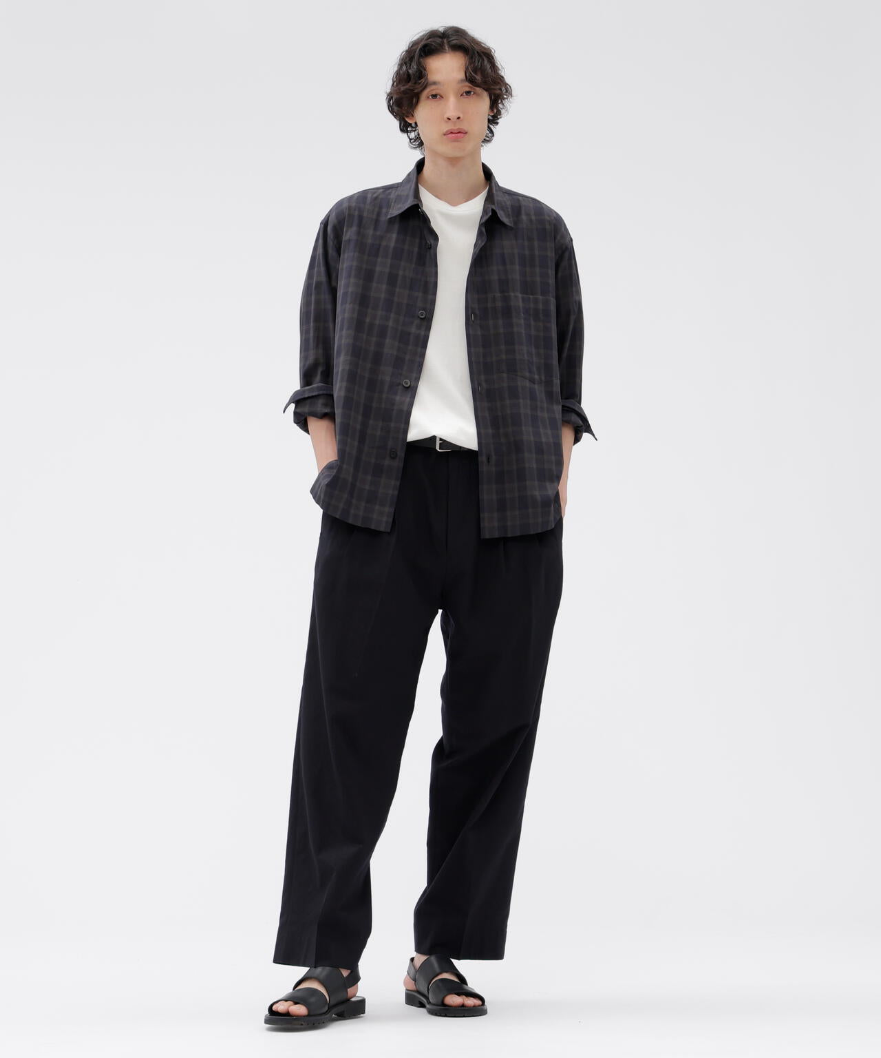 SUMMER WOOL TROUSERS