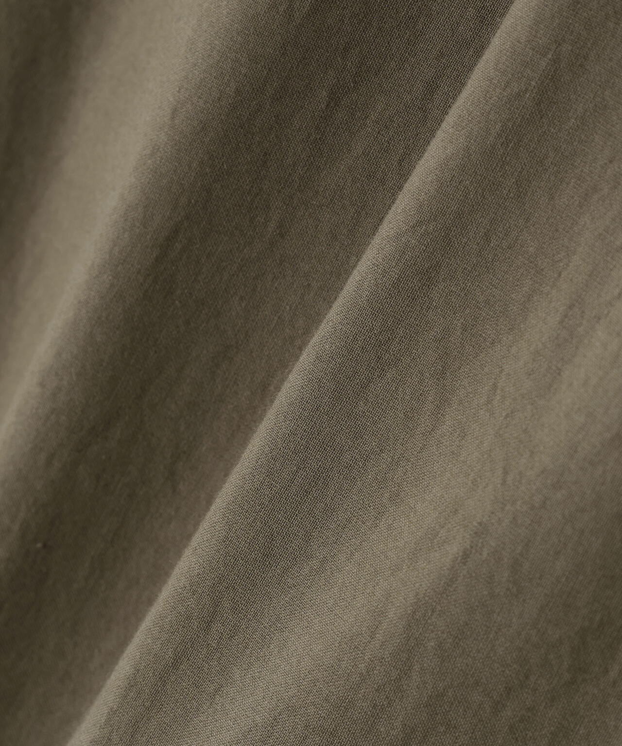 MATT COTTON SILK POPLIN TROUSERS