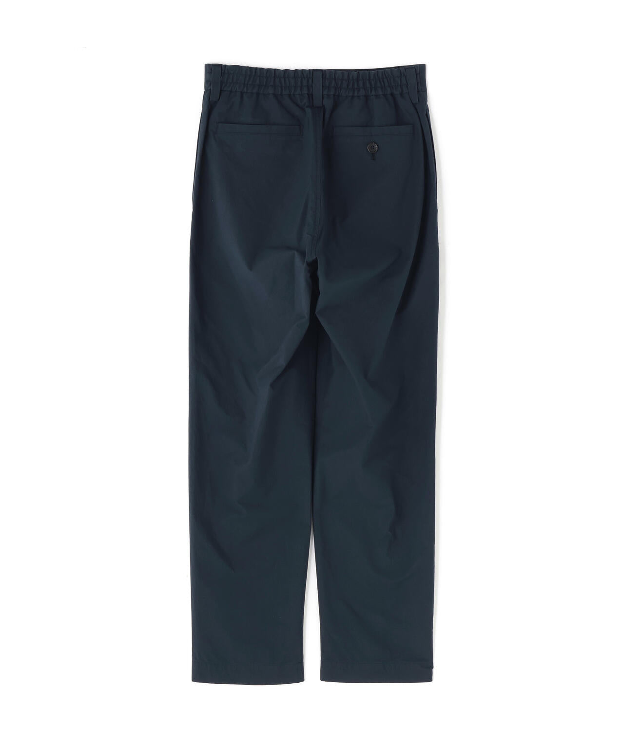 MATT COTTON SILK POPLIN TROUSERS