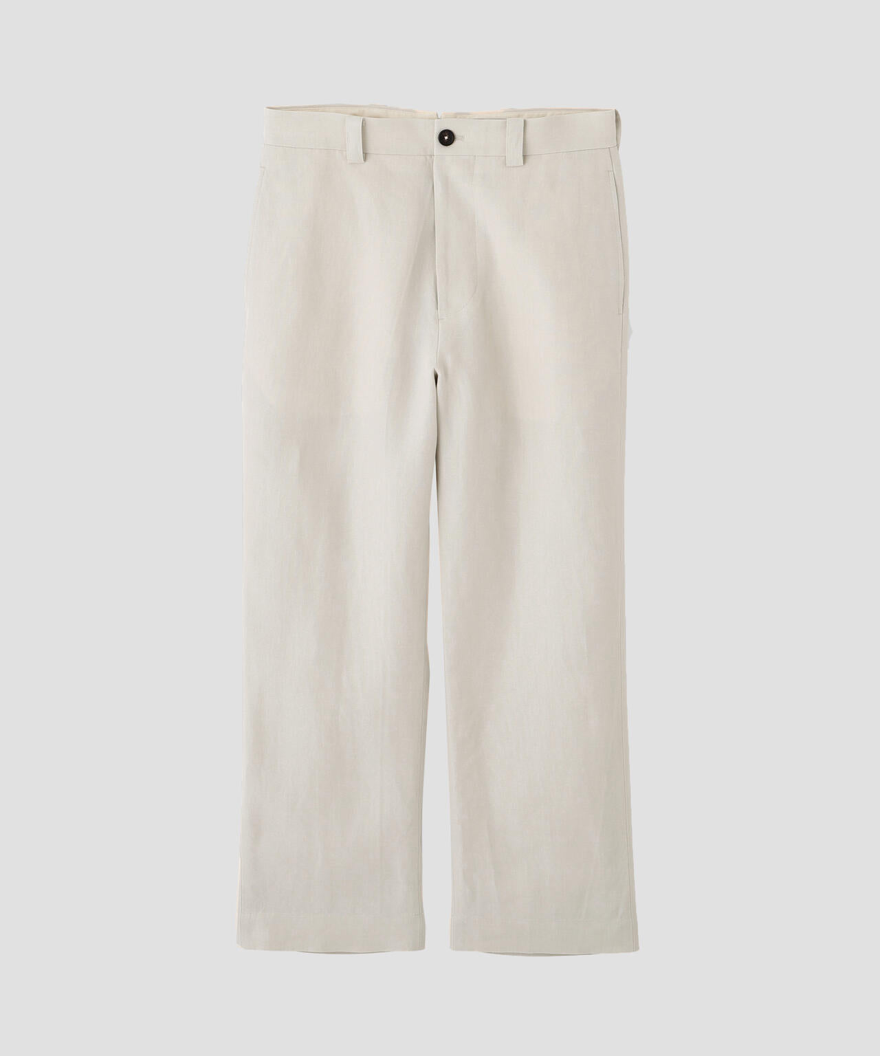 LINEN CANVAS TROUSERS