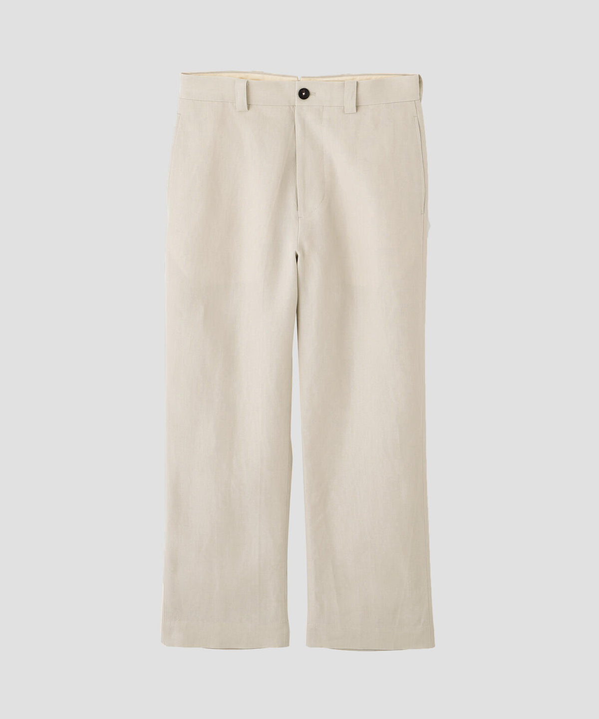 LINEN CANVAS TROUSERS