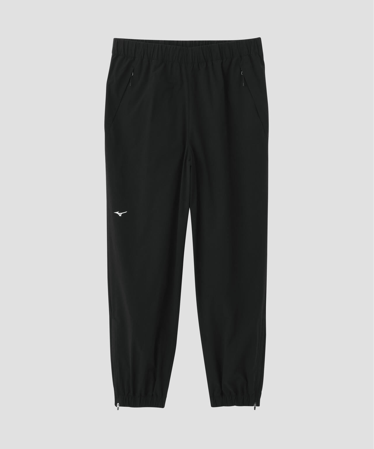 STRETCH POLYESTER TROUSERS