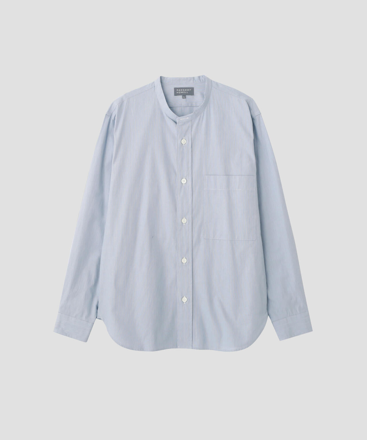 COTTON HAIRLINE STRIPE SHIRT
