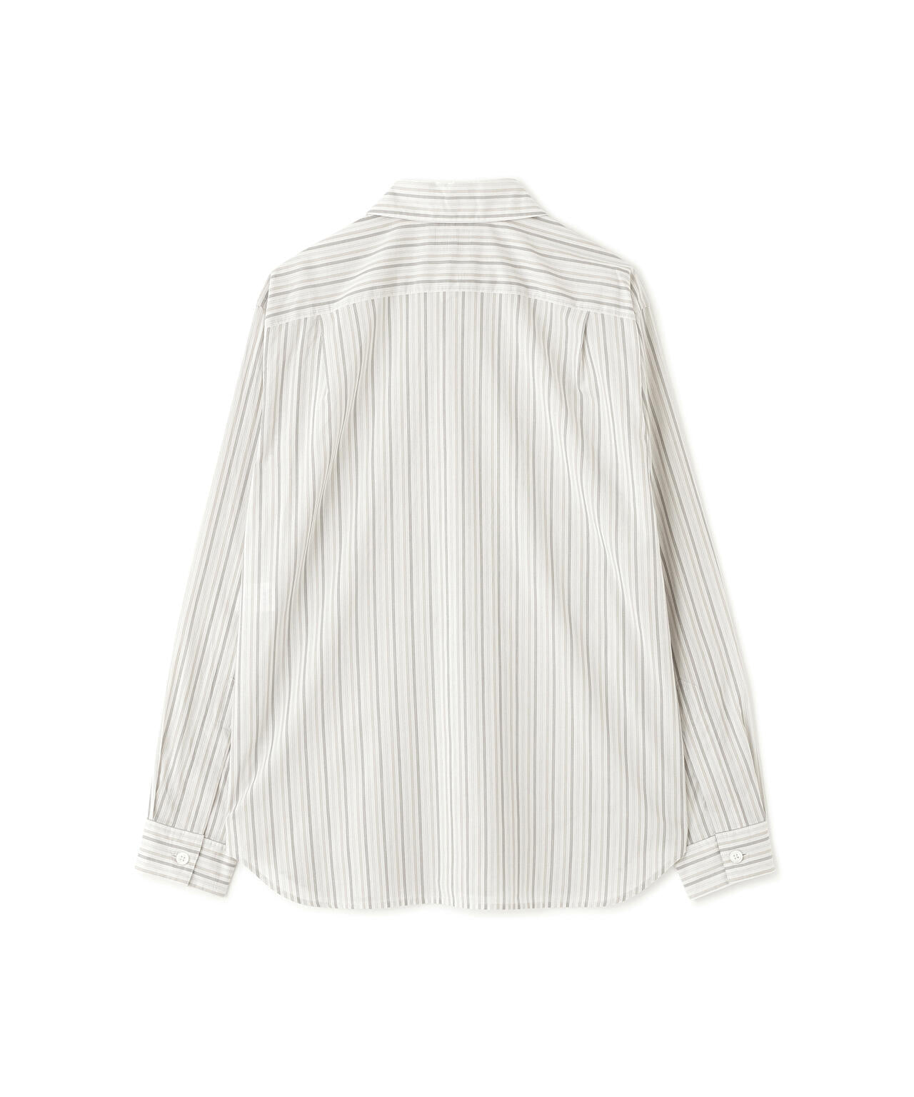 COTTON SILK STRIPE SHIRT