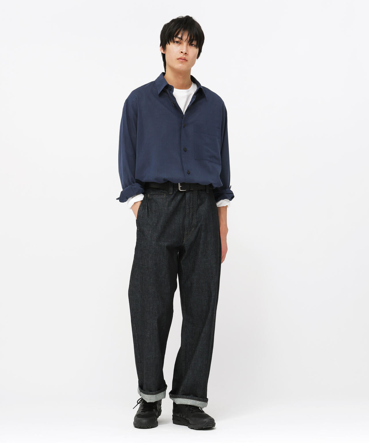 COTTON WOOL VOILE SHIRT